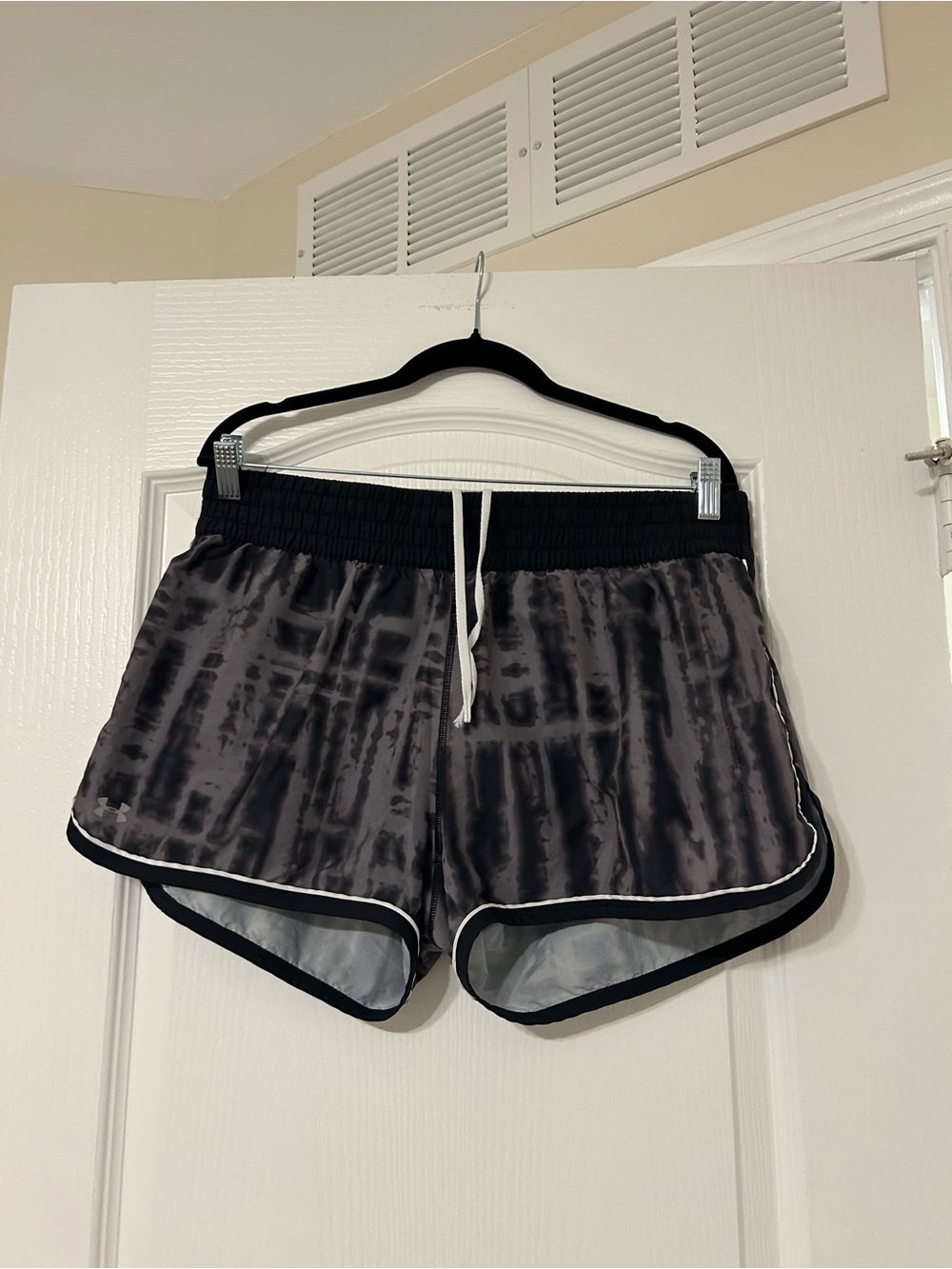 Under Armour Women’s Black and Grey Athletic Shorts